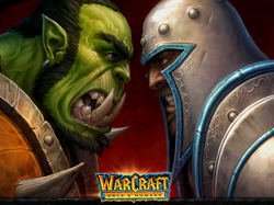 Profil, Plakat, World of Warcraft, Postacie, Ork, Orks and Humans, Gra, Twarze, Rycerz